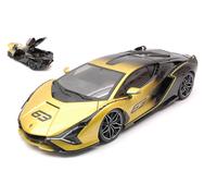 Lamborghini Sian Fkp 37 #63 Color Amarillo Degradado 2020 1:18 Modelo BBURAGO