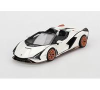Lamborghini Sian Roadster Bianco Asopo 1:43 Escala TSM430832