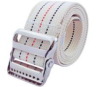 LAMBOX Cinturón de transferencia para caminar con soporte para cinturón para personas mayores, cuidadores, enfermeras, terapeutas, etc. (beige, 52 pulgadas)
