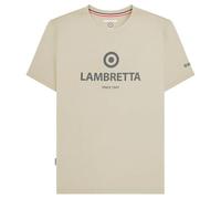 Lambretta Camiseta de manga corta para hombre, Tofu, L