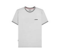 Lambretta Camiseta retro de dos tonos para hombre, blanco, L
