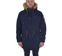 Lambretta Parka clásica con capucha para hombre Carnaby Mod Ska, Scooter, Verde, Talla L, caqui, S