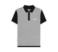 Lambretta Polo Gghm para hombre, Negro, XXL