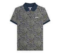 Lambretta Polo Pasly para hombre, azul/gris, L