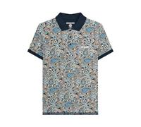 Lambretta Polo Pasly para hombre, Azul marino/azul ahumado, M