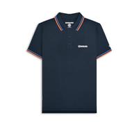 Lambretta Polo Trgt para hombre, Azul marino/azul/calabaza, XL