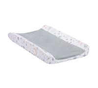 Lambs & Ivy Funda para cambiador Goodnight Moon blanco/gris - lunas/estrellas