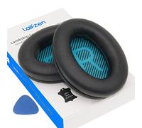 Lambskin QC45 SE QC35ii QC35 QC25 QC15 Almohadillas de repuesto para auriculares Bose QC 45 35 II QC2 AE2 AE2i AE2w SoundLink SoundTrue 35ii 25 15 2 AE QuietComfort piel de oveja (negro)
