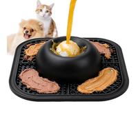 Lame Bowl para Perros - Alimentador Lento Interactivo De Enriquecimiento Antideslizante,Perro Cuenco de Tratamiento Likmat | Para Pequeños, MediosY Razas Y Gatos, Entrenamiento De Recompensas