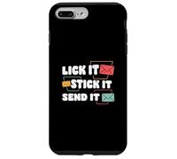 Lame It Stick It Send It Divertido cartero Trabajador del Servicio Postal Carcasa para iPhone 7 Plus/8 Plus
