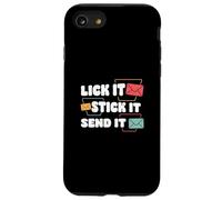 Lame It Stick It Send It Divertido cartero Trabajador del Servicio Postal Carcasa para iPhone SE (2020) / 7 / 8