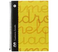 Lamela 7CTE003N - Cuaderno en espiral 4º, color naranja