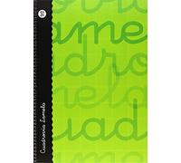 Lamela Cuaderno con espiral 99-N – Folio, tapa dura, 80 páginas, 3 mm, colores aleatorios