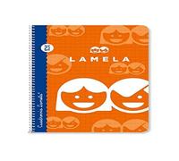 Lamela Cuaderno, 40 hojas, colores surtidos, 1 unidad, 5mm