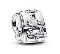 LaMenars Adventure Backpack Charm para Pulseras 925 Sterling Silver Bead Mujeres Charms Día de la Madre Cumpleaños Aniversario Joyería para Niñas Esposa