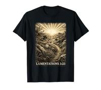 Lamentaciones 3:23 Grande es tu fidelidad Biblia Cristiana Camiseta