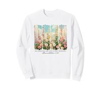 Lamentaciones cristianas Florales Inspiradoras 3:23 versículo bíblico Sudadera