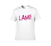 Lamf L.A.M.F As Worn by Johnny Thunders Print Unisex T-Shirts Men tee Cotton Tops White Shirt 3XL