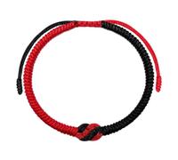 LAMIBEE Infinity Love - Pulsera multicolor para hombres y mujeres, pulsera tibetana de nudo amuleto de la suerte, cuerda de hilo tejida para amigos y parejas, paz y protección, 7 cm x 2 cm x 7 cm