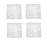 Lámina acrílica transparente, Paneles ondulados de onda cuadrada acrílica, 150x150 mm, espesores múltiples, paquete 4(5mm)