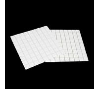 Lámina aislante de cerámica de alúmina, Tamaños múltiples del bloque da alta temperatura de la estabilidad AL2O3 aislamiento hoja cerámica alúmina(1square 10 * 10 * 4mm)