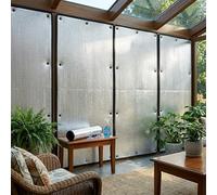 Lámina Aislante Reflectante de Aluminio Doble Cara - Aislamiento Reutilizable Para Ventanas, Película Reflectante Para Coche, Oficina, Camper, Veranda Y Reducción de Ruido(70x100cm)