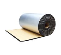 LáMina Aluminio Autoadhesiva Aislante, Material Insonorizante AutomóViles, Paneles Aislantes AutomóViles, 1 X 10 m (3.3 X 32.8 ft), Apto para AutomóViles, Suelos, Techos, Paredes(Size:10mm(0.4in))