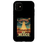 Lámina artística del Desierto de ovnis y Cactus de Nuevo México Carcasa para iPhone 11