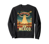 Lámina artística del Desierto de ovnis y Cactus de Nuevo México Sudadera