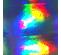Lámina autoadhesiva DIN A4, lámina para manualidades, lámina para plóter, lámina de holograma con purpurina, para manualidades (arco iris, 1 hoja DIN A4)