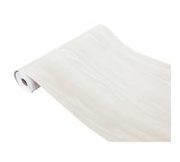 Lámina Autoadhesiva para Muebles 90x740 cm - Pino Blanco | Papel Decorativo con Efecto Madera para Cocina, Armarios y Mesa, Vinilo Adhesivo Termoformable, Impermeable, Lavable