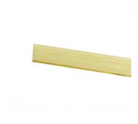 Lámina, Barra plana de latón H59, tira placa metal sólido cobre, material for el hogar, jardín, láminas, placas, accesorios(5x20x250mm)