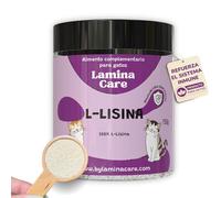 Lamina Care - Lisina Gatos con Aminoácidos Esenciales para Reforzar el Sistema Inmunitario, Apoyar Las Vías Respiratorias y Prevenir el Herpes Felino, Suplemento Natural para Todas Las Razas y Edades