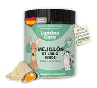 Lamina Care - Polvo Natural de Mejillón Labio Verde Perros y Gatos para Fortalecer las Articulaciones y los Huesos, Antiinflamatorio Perros para Mejorar la Movilidad y Reforzar el Sistema Inmunológico