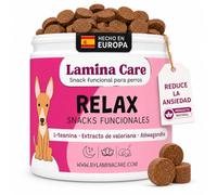Lamina Care - Snacks calmantes para Perros con L-teanina, valeriana y ashwagandha, suplemento Natural para el Relax, la ansiedad y el estrés, favorece el Equilibrio y el Bienestar - 90 Snacks