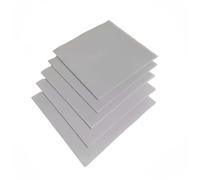 Lámina cerámica de nitruro de aluminio ultrafina (114 x 114 mm), placa AIN de alta conductividad térmica for electrónica.(Thick:0.38mm)