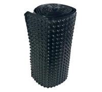 Lámina corrugada para drenaje, protección de muros, 0,5 x 20 m, 400 g/m²