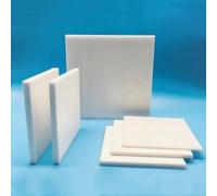 Lámina cuadrada de cerámica de circonio - Placa aislante resistente a altas temperaturas, 1 unidad(100x100x0.9mm)