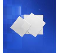 Lámina cuadrada de cerámica de circonio - Placa aislante resistente a altas temperaturas, 1 unidad(50x50x2mm)