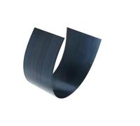 Lámina de acero flexible de 65Mn de alta resiliencia, tira azul de 1 metro for maquinaria, 1 pieza(0.4x150x1000mm)
