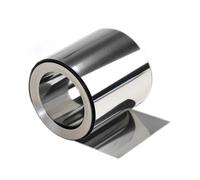 Lámina de acero inoxidable 304 de 1 m, placa de acero fina de 1000 mm, espesor de 0,1 mm a 1 mm, lámina de acero inoxidable plateada(0.3x150x1000mm)