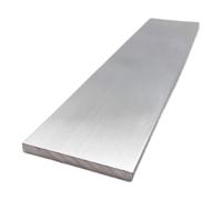 Lámina de aluminio de 100 mm de largo, placa de barra plana de aluminio 6061 for CNC, espesor de barra cuadrada de 3 mm a 8 mm, 1 pieza(4x20mm)