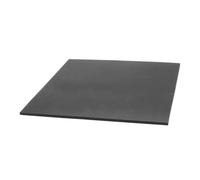 Lámina de caucho cuadrada negra, 3 mm de espesor, resistente a altas temperaturas, lámina de caucho fina de 152/150/200 mm de largo, 1 pieza (200 x 200 x 3 mm)(250X250X3mm)