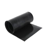 Lámina de caucho nitrilo NBR Buna, resistente a ácidos, aceites y álcalis, con junta de lámina de caucho negra de 1/2/3 mm de espesor (1 mm)(2mm)