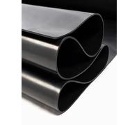 Lámina de caucho resistente, tapete de caucho antideslizante resistente al desgaste y resistente al aceite, almohadilla de caucho aislada, for uso industrial y doméstico(1mm,100x120cm)