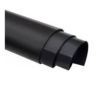 Lámina de caucho, rollos de caucho for pisos Lámina de caucho Rollo de alfombra de caucho sólido for pisos 20 cm x 20 cm Negro(200 * 200 * 2mm)