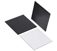 Lámina de cerámica de zirconio ZrO₂ de 1 pieza: disipación de calor aislante de alta temperatura, 100 mm x 100 mm, 0,05-5 mm de espesor.(White,0.9mm)