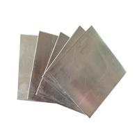 Lámina de chapa de zinc puro 15 cm x 10 cm 2 piezas for galvanoplastia(0.6mm)