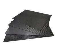 Lámina de fibra de carbono Grueso 0.5mm-5m m del panel tablero carbono de la hoja placa fibra Arbon 240x490m(2.0mm Twill Matte)