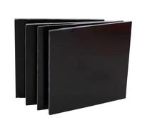 Lámina de fibra vidrio, 1 pieza 0,2 a 4 mm espesor, negra, plantilla G10, placa epoxi FR4 3D for antiestático(2mm,500MM x 300MM)